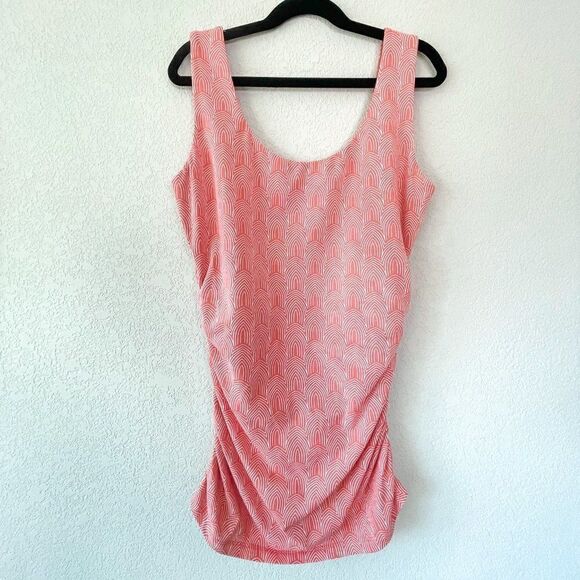 Boden Womens Ruched Scoop Neck Tank | Size 6 - Picture 3 of 3